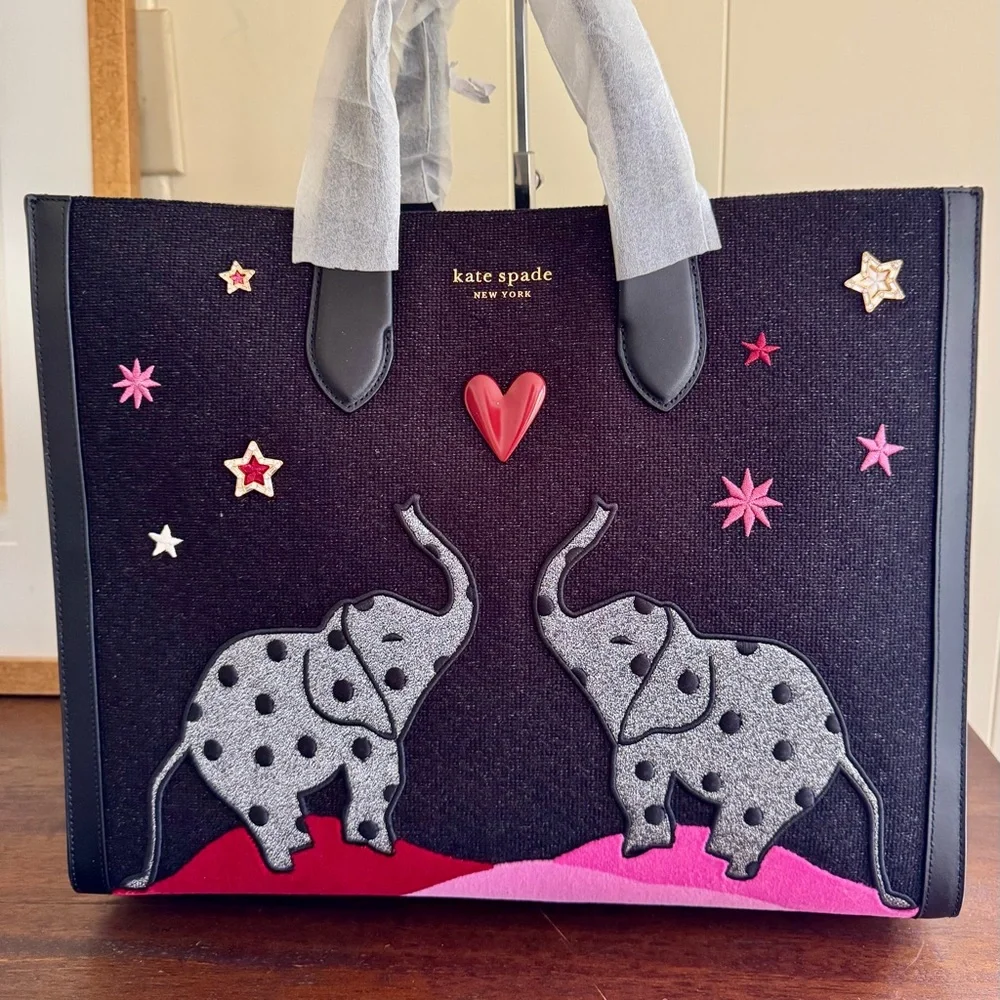 Kate Spade Manhattan Ellie Embellished Large Tote NWT